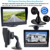 YuanTing 7" Monitor+2x Wired 4Pin Backup Rear View Camera System