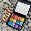 IUILE Handmade Watercolor Paints - Mica Series C Half Pan