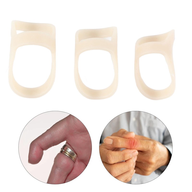 3 Pieces Finger Splints Finger Support Immobilization Knuckle Finger Protector