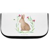 Mr. & Mrs. Panda Sitting Rabbit Cosmetic Bag, White, Hand