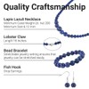 Shop LC Costume Jewelry Sets for Women Lapis Lazuli Choker