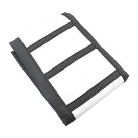 lhrlaoliu Motorcycle Universal Seat Covern Waterproof Protection Antislip for EXC KLX KXF YZF CRF XR SX SXF YZ Motorbike Motocross Dirt Pit Bike 22mm 28mm (White)