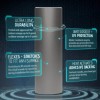 Solutions Gunmetal Satin Matte Chrome Metallic Vinyl Film Wrap Sticker