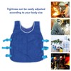 Ice Vest, Body Cold Jacket, Adjustable Tightness Chinlon Nylon Heat