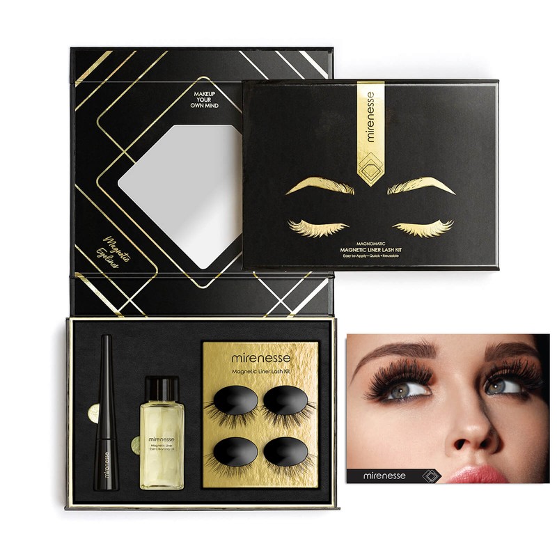 mirenesse Magnomatic Magnetic Eyeliner and Eyelashes Day and Night Kit