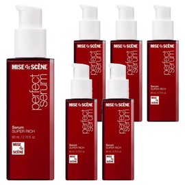 Mise-en-scène Perfect Super Rich Hair Serum, 80ml, 6 pcs / 미쟝센 퍼펙트 슈퍼리치 헤어세럼, 80ml, 6개