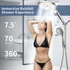 KAIYING Dual Shower Heads with Handheld Spray Combo, High Pressure