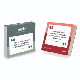 TF Publishing 2026 Inspire Daily Desktop Calendar