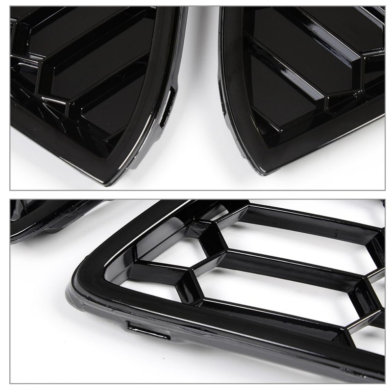 G-PLUS Front Bumper Lower Grill 3pcs Compatible with Ford Focus