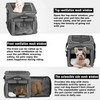 BARKBAY Dog Bike Basket Carrier, Expandable Foldable Soft-Sided Dog Carrier,