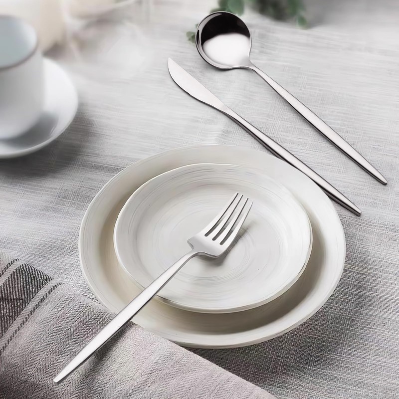 Silverware Set 30 Piece, Wildone Stainless Steel Flatware Set Service