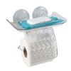 Bath Bliss Suction Cup Toilet Paper Dispenser | Power Lock