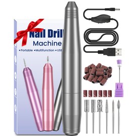 Nail Cutter, Electric Nail Cutter Manicure Set, 20000 rpm Adjustable Speed Sanding Polisher for Gel Nails, Cutter for Gel Nails, Cuticle Shellac Acrylic Gel, Safe for Beginners