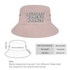 I Support Women's Wrongs Bucket Hat for Men Women Packable