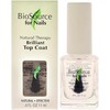Biosource for nails natural therapy brilliant top coat, 0.4 oz