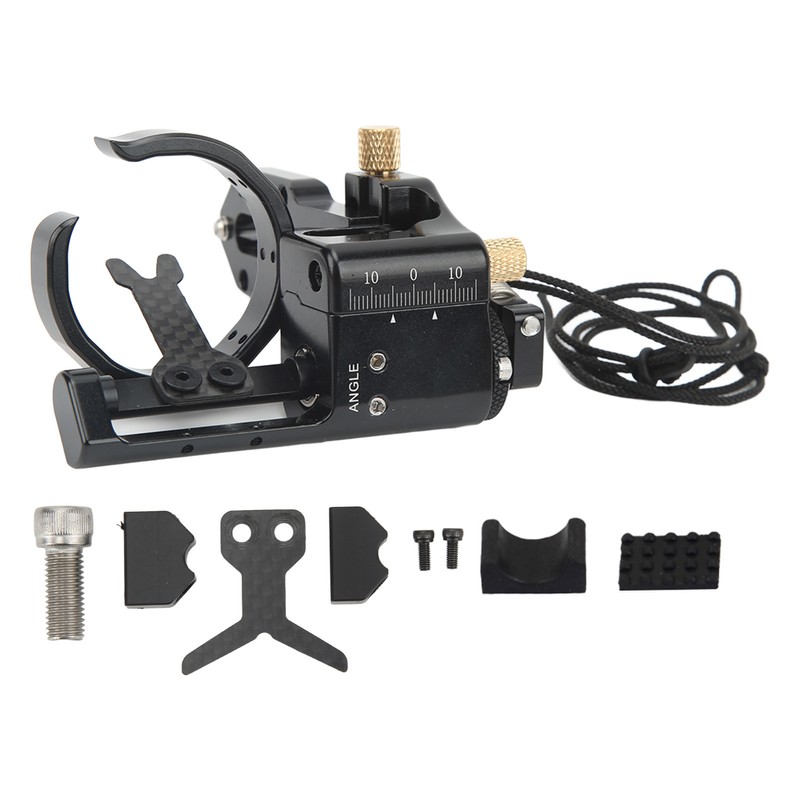 Drop Away Arrow Rest Aluminum Alloy Resin Black Adjustable Shooting