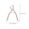LALAFINA Heavy Duty Canvas Pliers Spring-Loaded Wide Mouth Clamp Canvas