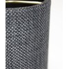 4x5x5 Granite Grey Burlap Drum Lampshade - Perfect for Chandeliers,