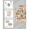 ROKR 3D Wooden Puzzle-Mechanical Model-Wooden Craft Kit-DIY Assembly Toy-Mechanical Gears