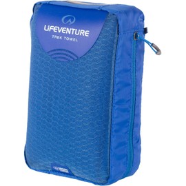 Lifeventure MicroFibre Travel Towel — Compact, Lightweight Quick-Dry Sports & Beach Towel, Sand-Free Design, Giant, Blue