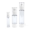 Hoy Cosmetics Vacuum Travel Refill Bottle for Skincare Lotion Empty Bottle Pump 30ml 6ea