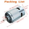 775 DC Motor DC 24V Max 20000RPM Ball Bearing Large