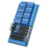DC 12V 8 Channel Pro Mini PLC Relay Shield Module