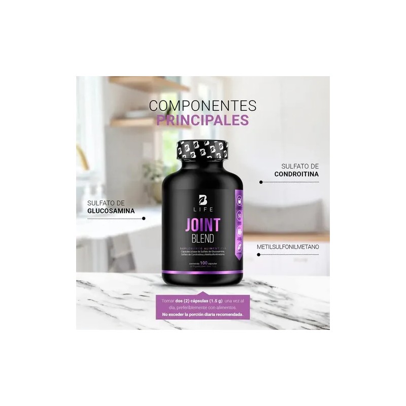 Joint Blend 100 Cápsulas B Life Sin Sabor