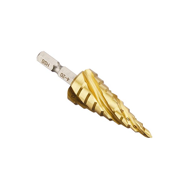 Takagi EARTH MAN Spiral Step Drill, 4 Blades, φ0.1 -