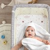 4 Pack Bassinet Sheets - 33"x20" Bedside Bassinet Sheets for