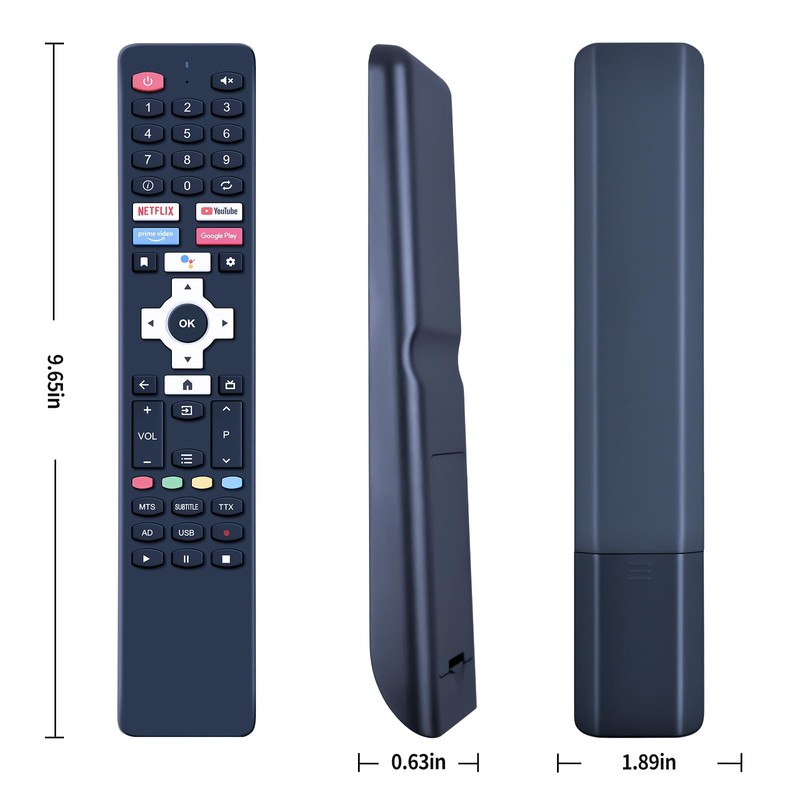 Remote Control Replacement for EKO TV K43FSG11 K320HSG K58USG K400FSG