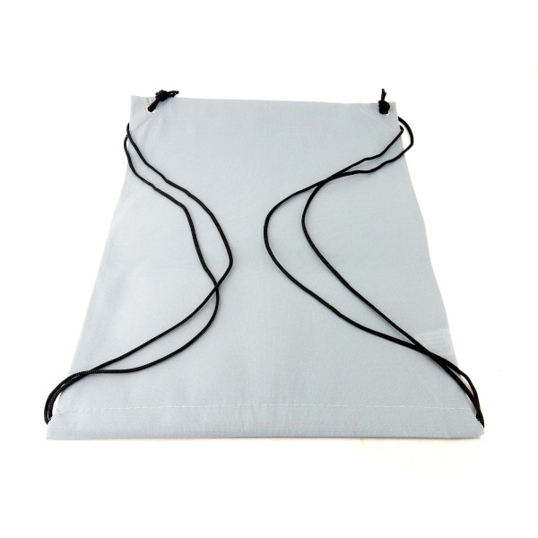 Prime Resources Cinch Sack Backpack ~ Open Cargo Gray Non-Woven