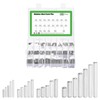 sourcing map 220Pcs 1 Set of 22 Sizes Dowel Pins