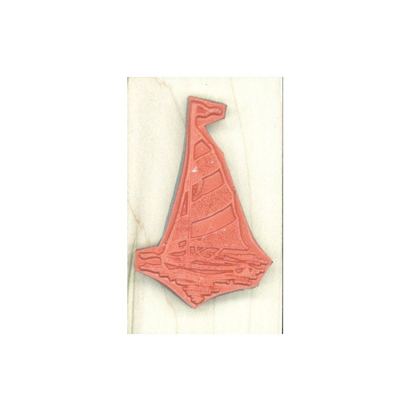 Stamps by Impression Sailboat Rubber Stamp