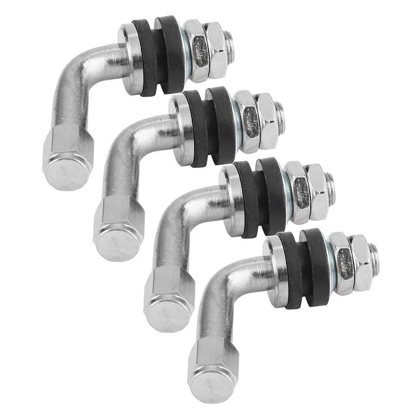 QANYEGN Tyre Valve Stem, 90 Degree Angled Bolts in Valve