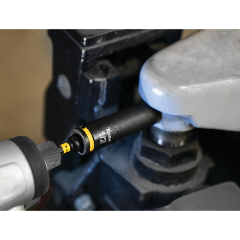 Titan 48003 3-Piece 3/8-Inch Drive SAE 6-Point Impact Socket and