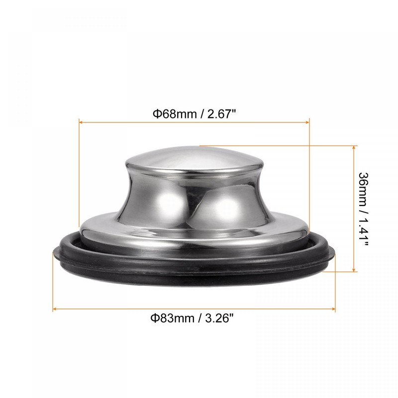 sourcing map Kitchen Sink Stopper for Garbage Disposals Drain Stopper