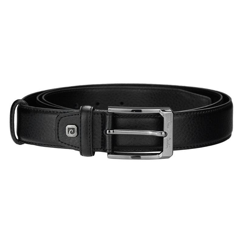 Pierre Cardin 5011 ROB01 Men's Belt, Black, Elegant Men's Belt,
