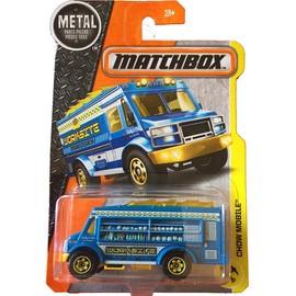 Matchbox 2017 Chow Mobile (Food Truck) 53/125, Blue