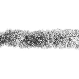 Ideen mit Herz Tinsel Garland Deluxe | Two Colours | Diameter 4 cm | 2 m Long | Fir Garland | Decorative Garland | Christmas Garland | Party Decoration
