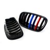 XOPIYAO Front Kidney Grille M Color Gloss Black Compatible with