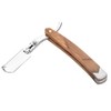 Retro Wood Handle 10pcs Blade Head Shaving Razor Folding Shaver