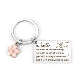 Sister Gifts, Sister Christmas Gifts, Sister Birthday Gifts, Sister Keyring, Sister Gifts for Sister, Presents for Sister, Sister in Law Gifts, Big Sister Gifts, Inspirational Gifts for Women