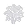 Worlds White Confetti Gift Bows Star Gift Bows for Christmas