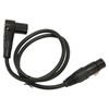 XLR to XLR Cable Elbow Male to Straight Female HiFi