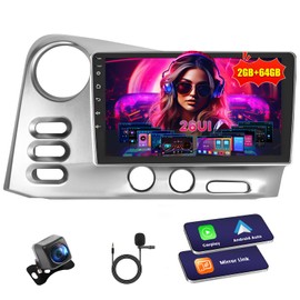 [2+64GB] Inefala for Toyota Corolla Matrix 2003-2008 Android Car Stereo Radio with Wireless Carplay Android Auto, 9" HD Touchscreen with GPS WiFi Bluetooth FM/RDS EQ SWC 26UI Backup Camera MIC