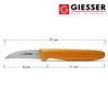 Giesser seit 1776 - Made in Germany - Tourniermesser orange,
