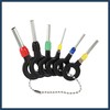 VekAuto 6pcs Car Wire Terminal Removal Tool Wiring Connector Pin