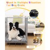XL Dog Bed for Crate High Resilience Foam Crate Pad