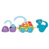 Toomies E73251 Tomy Chase & Roll Raptors, Push-Along, Dinosaur Children,